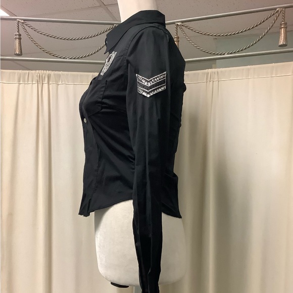 Phard cropped button up collared shirt - Picture 4 of 15